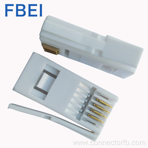 6P4C/6p6c UK plug RJ11 connector